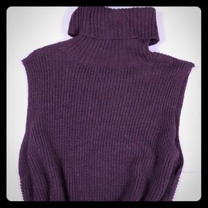 Turtle neck tunic sweater.